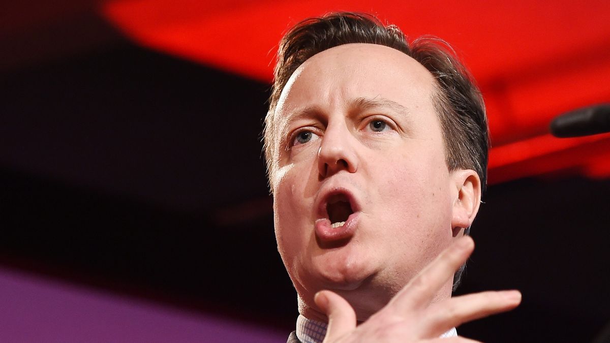 David Cameron, premier Wielkiej Brytanii.