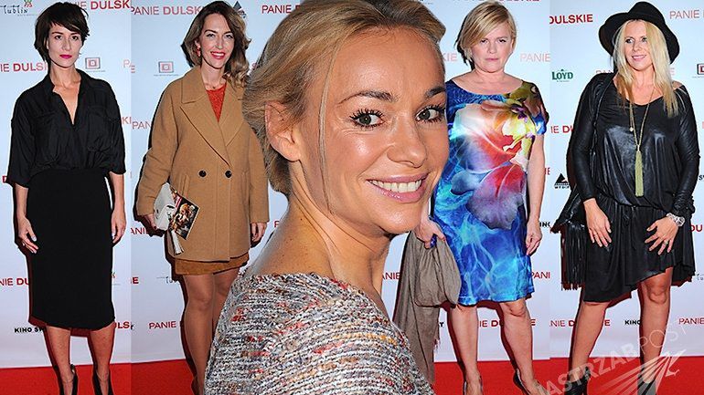 Gwiazdy na premierze filmu Panie Dulskie