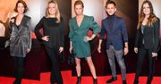Gwiazdy na premierze filmu "Ikar": Maja Ostaszewska, Magdalena Schejbal, Marcin Bosak