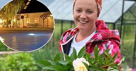 Dorota Szelągowska pokazała dom na Warmii! Już na zewnątrz jest w gwiazdorskim stylu. Od wielkiego basenu nie sposób oderwać wzroku