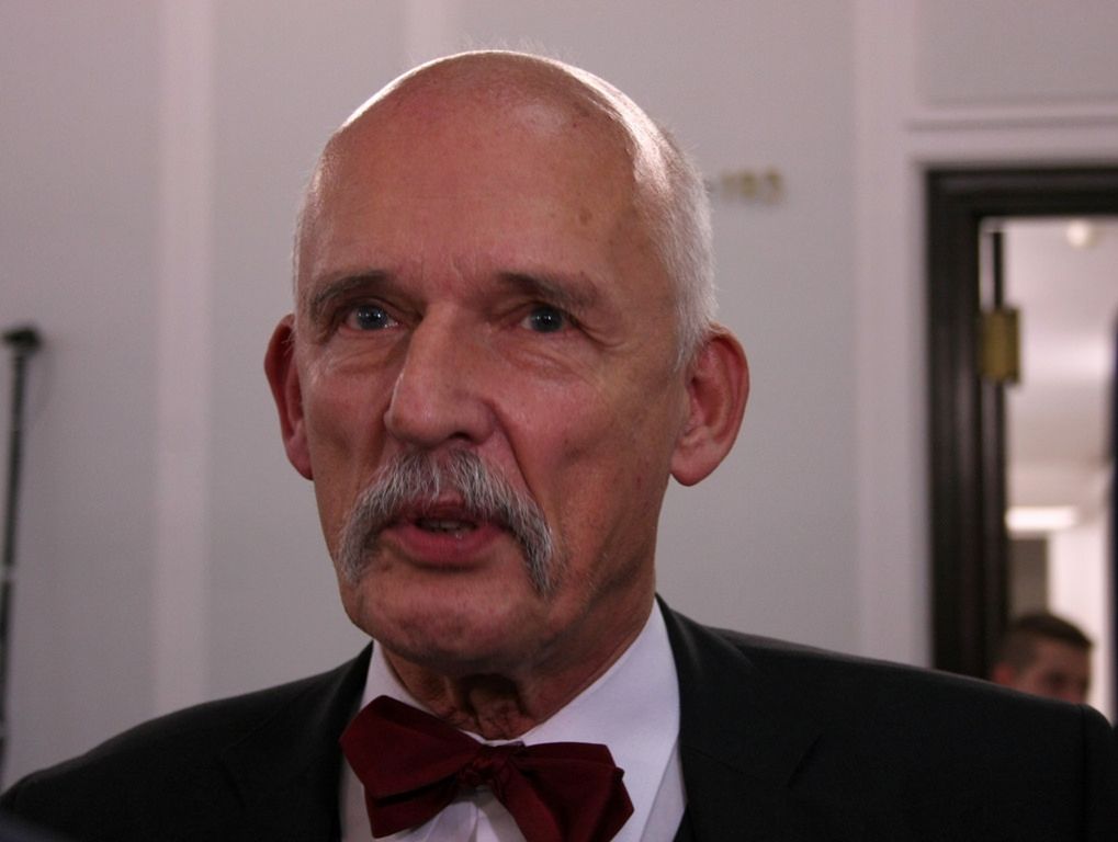 Janusz Korwin-Mikke o LGBT: będą pogromy homoseksualistów w Polsce