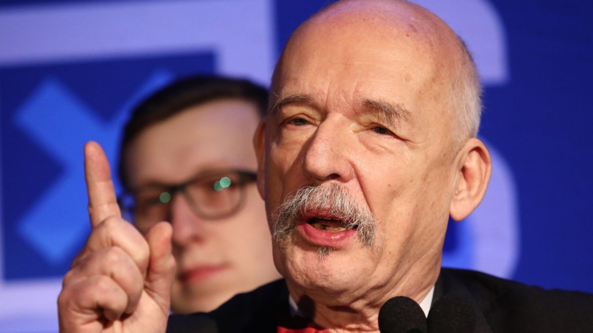 Janusz Korwin-Mikke zapowiada legalizację narkotyków.