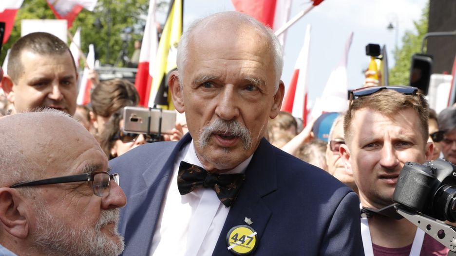 Stop 447 - ogólnopolski marsz przeciwko roszczeniom żydowskim. 11 maja 2019 roku.