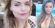 Iza Miko kusi dekoltem do pępka, ale my patrzymy na jej talię. Wspaniała. Wiele kobiet wycina żebra, żeby tak wyglądać