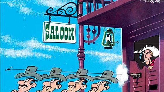 Lucky Luke. Kuzyni Daltonów, Egmont 2019