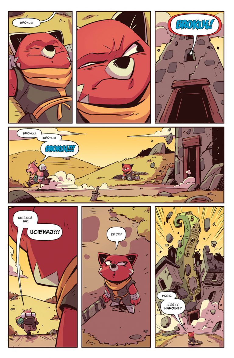 "Kraina Ruin: Oko za oko", Derek Laufman, wyd. KBOOM 2019 