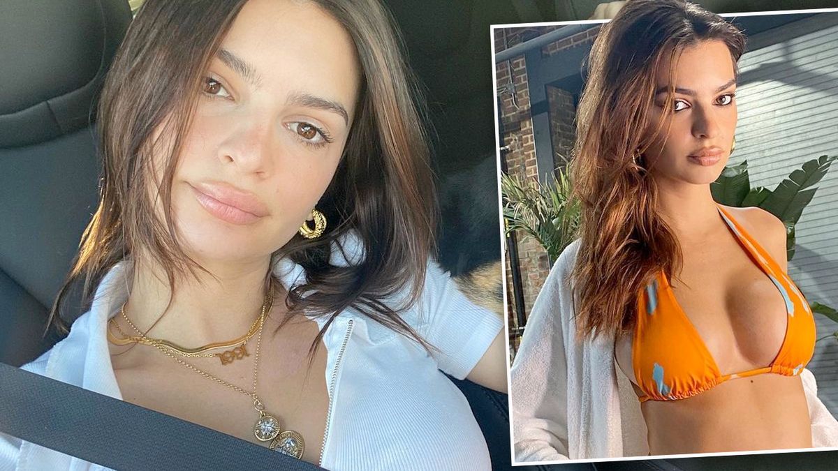 Emily Ratajkowski ma ogromny brzuszek, ale wciąż nosi kuse ciuszki. To najbardziej sexy mama ostatnich lat