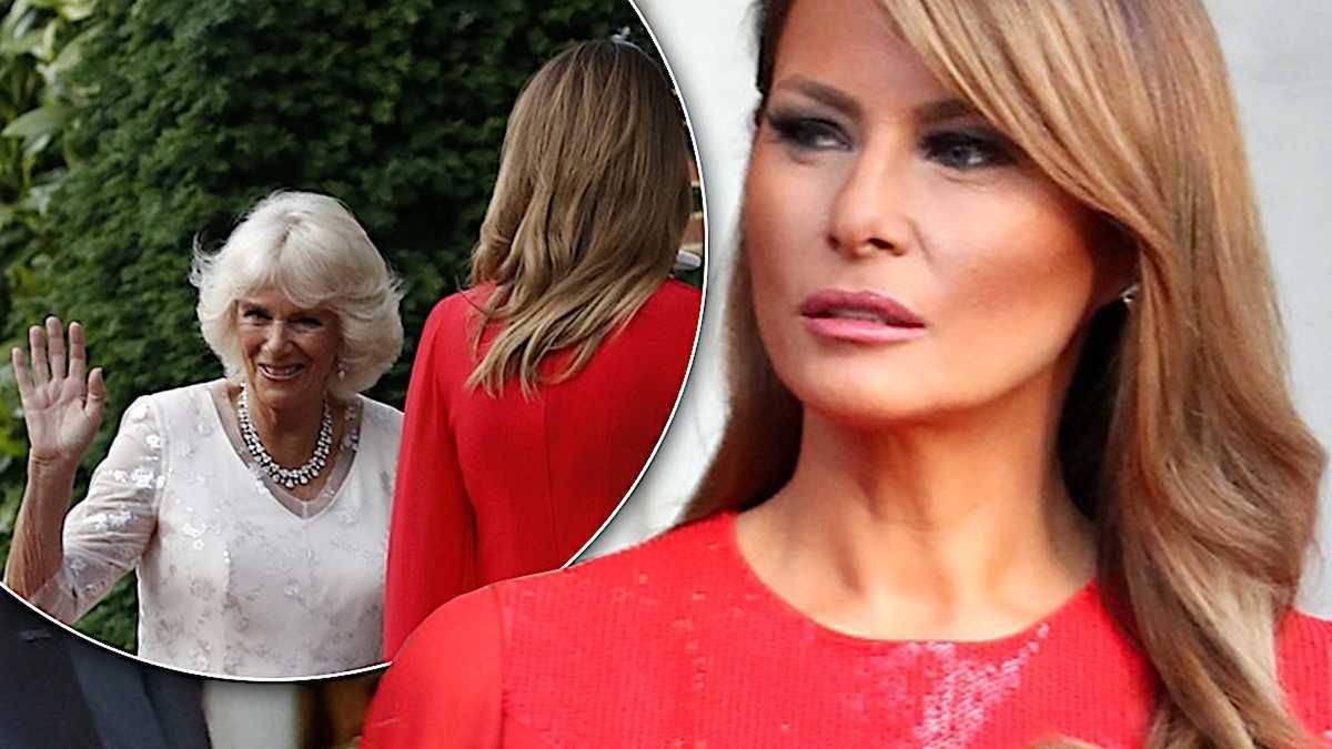 Melania Trump w sukni za 27 tysięcy złotych na kolacji z księciem Karolem i księżną Camillą! Podobną miała gwiazda TVN-u!