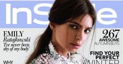 Emily Ratajkowski na okładce październikowego In Style