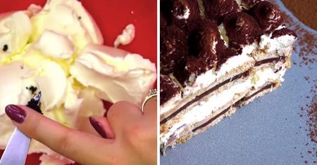 Pyszne ciasteczkowe tiramisu bez pieczenia
