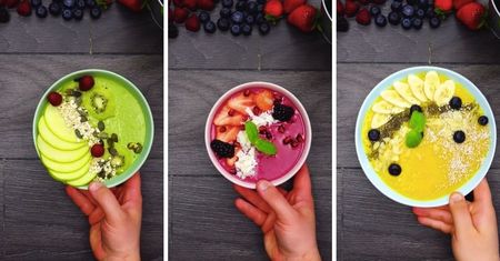 Smoothie bowl w 3 genialnych smakach