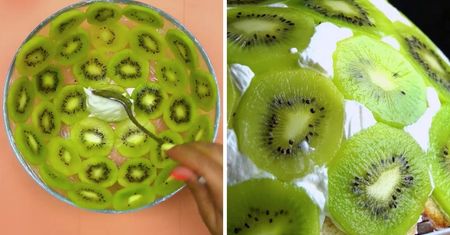 Odwrócone ciasto z kiwi idealne na każdą okazję