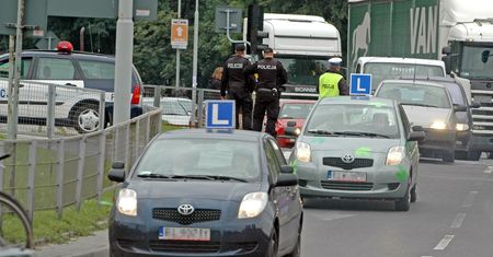 Kierunkowskaz przed rondem nie jest wymagany. Sąd orzekł w sprawie niezdanego egzaminu