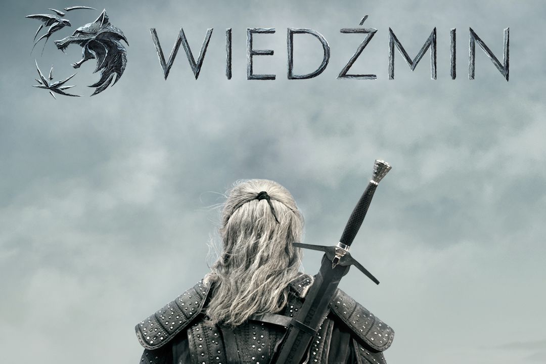 Plakat serialu "Wiedźmin" produkcji Netflixa