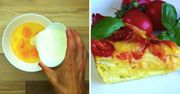Frittata z makaronem prosto z piekarnika