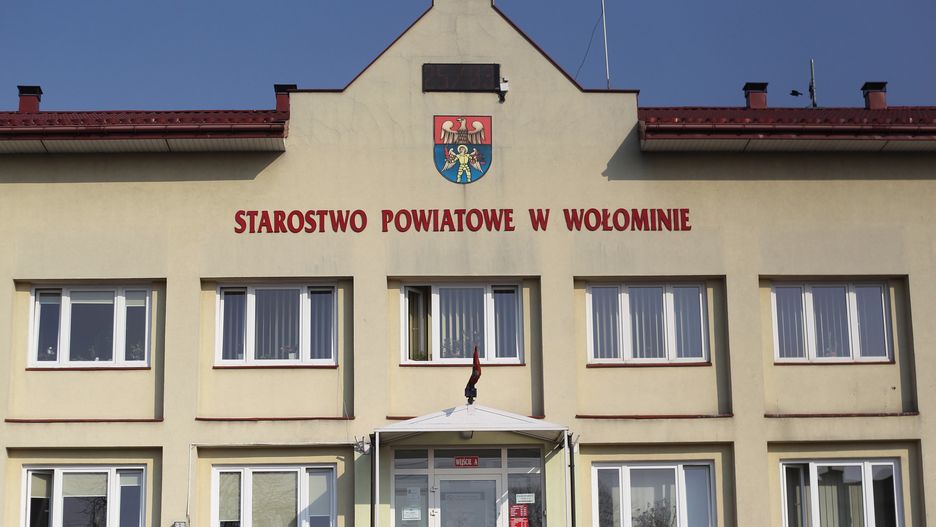 Wołomin. Siedziba Starostwa Powiatowego [zdj. archiwalne]