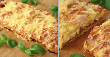 Wspaniały sposób na przyrządzenie wyjątkowej i niezwykłej pizzy. Chyba już zawsze będę tak robić!