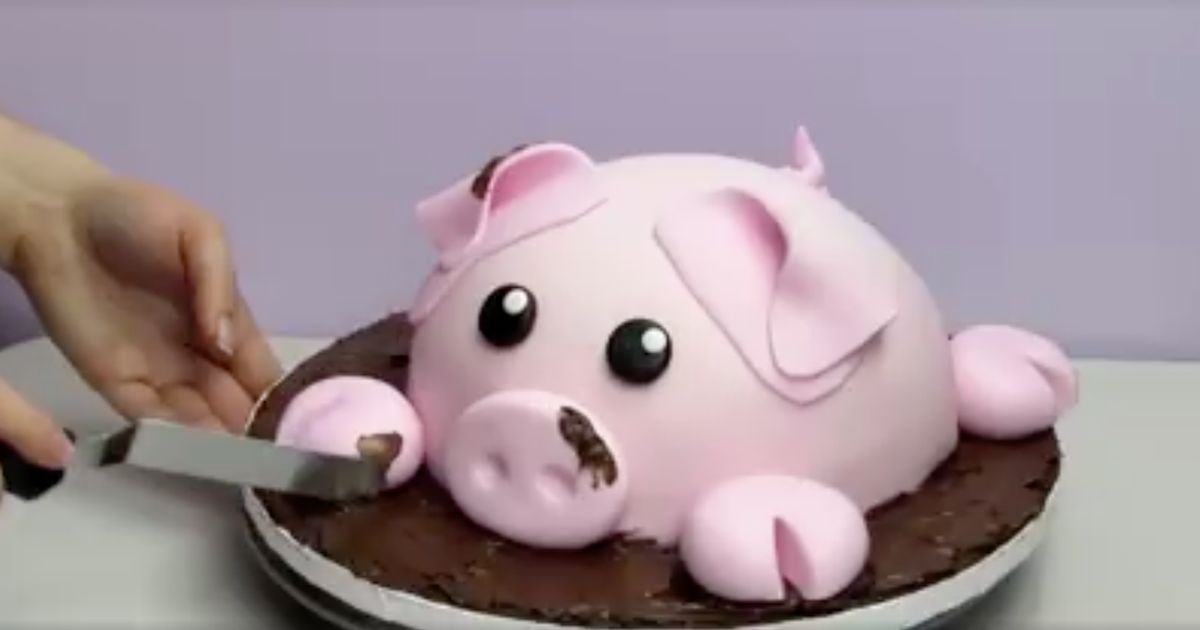 To ciasto z wyglądu przypomina świnkę. Proces jego przygotowywania jest po prostu hipnotyzujący!