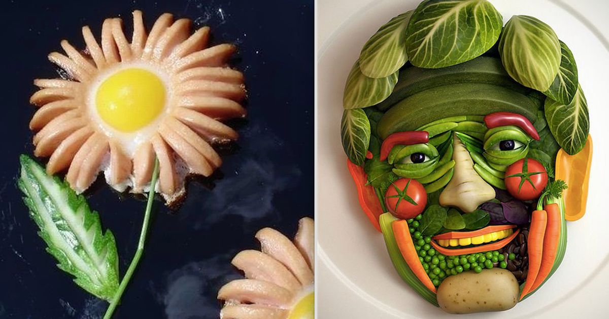 16 pomysłów na przekształcenie zwykłych potraw w prawdziwe dzieła sztuki