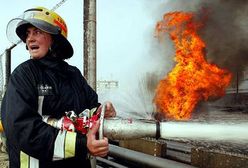 Pożar w terminalu naftowym - 8 rannych