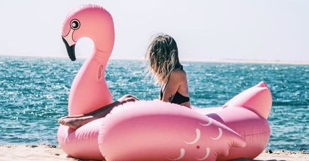 Edyta Herbuś topless na Instagramie. I znowu te flamingi