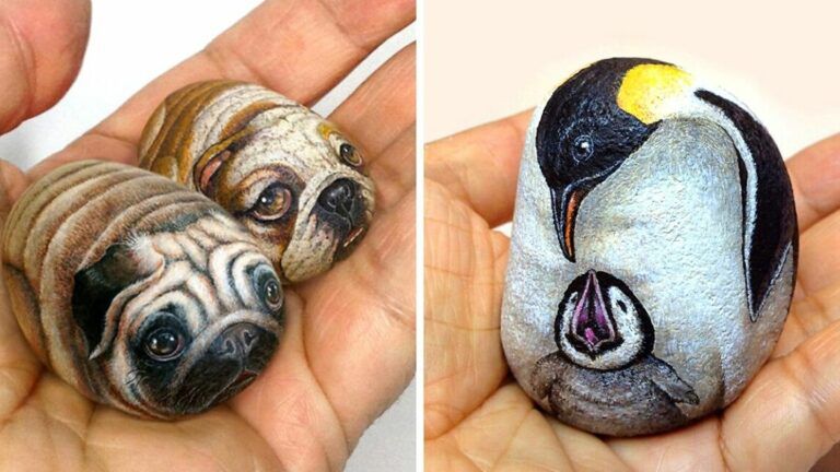 Russian Artists Enchants Stones and Turns Them into Animals. 19 Stunning Pieces of Art!