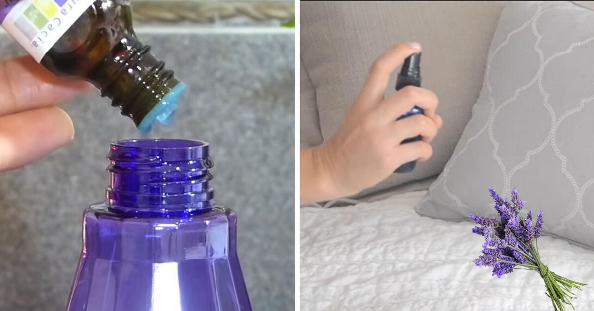 Home-Made Bed Linen Spray. Natural Way to Sleep Better