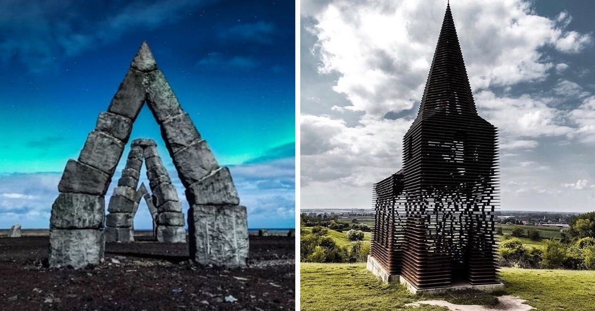 15 Amazing Places and Buildings With Stunning Pictures. Breathtaking Settings to Visit!