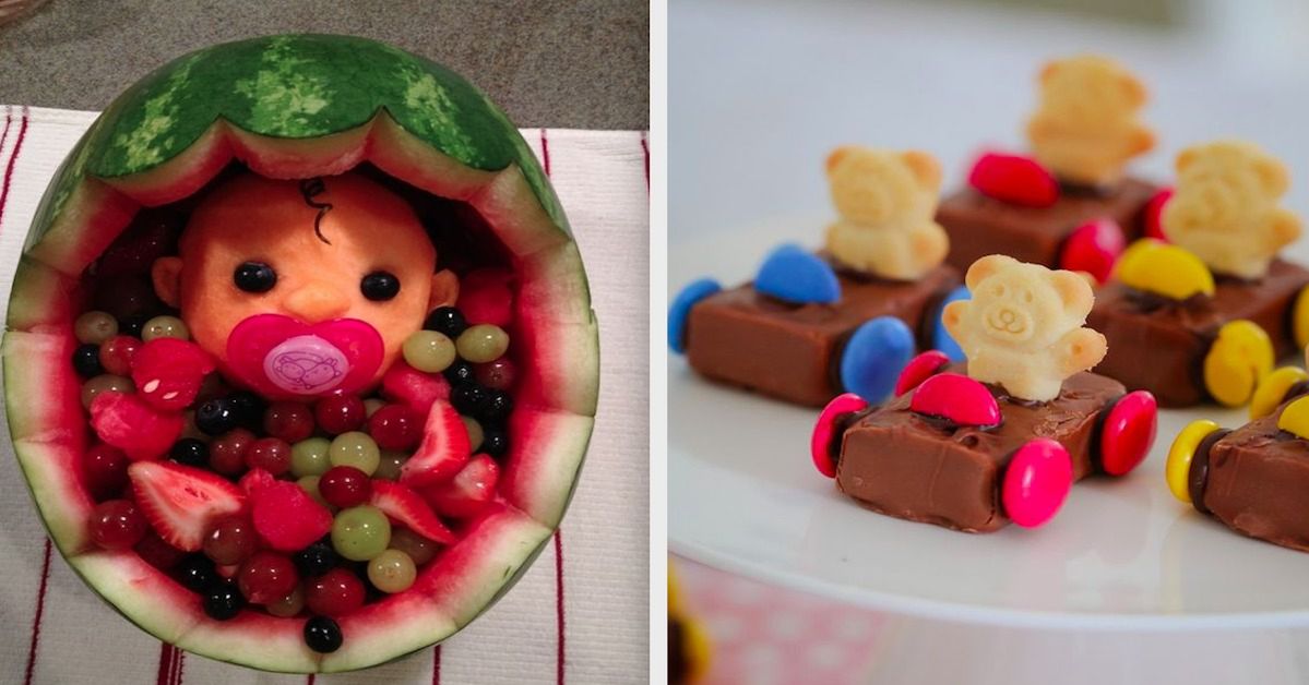 15 Original Ideas for Baby-Shower Snacks. So Cute and So Special!