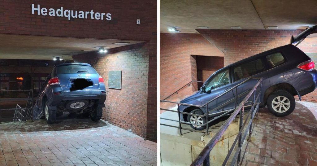 A Woman Drives Downstairs Because  ‘Her GPS Told Her to Do So.’