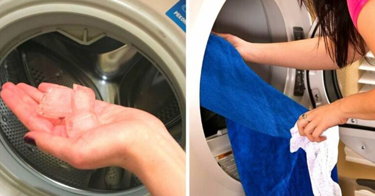 Make a Lot of Ice Cubes and Forget Ironing. A Simple Life-Hack for Owners of Clothes Dryers