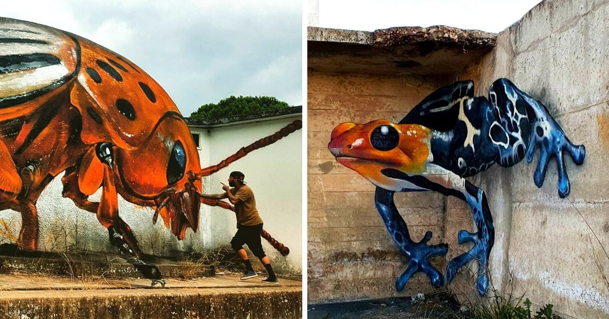 31 Realistic Murals Playing With Our Eyes. This Is What You Call True Street Art