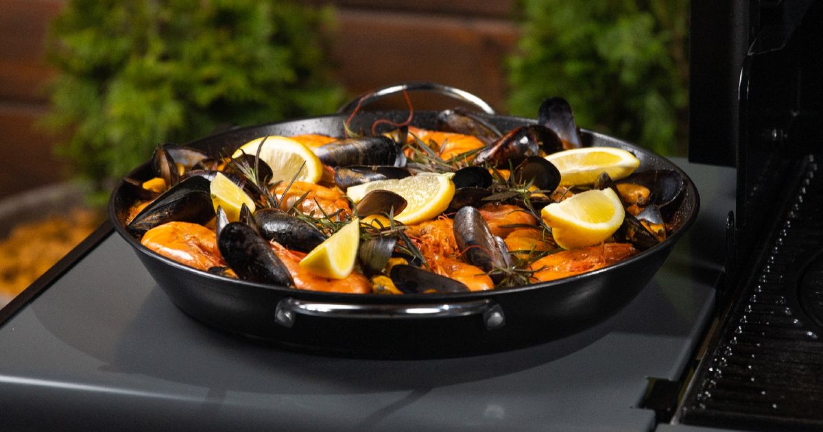 Paella z grilla