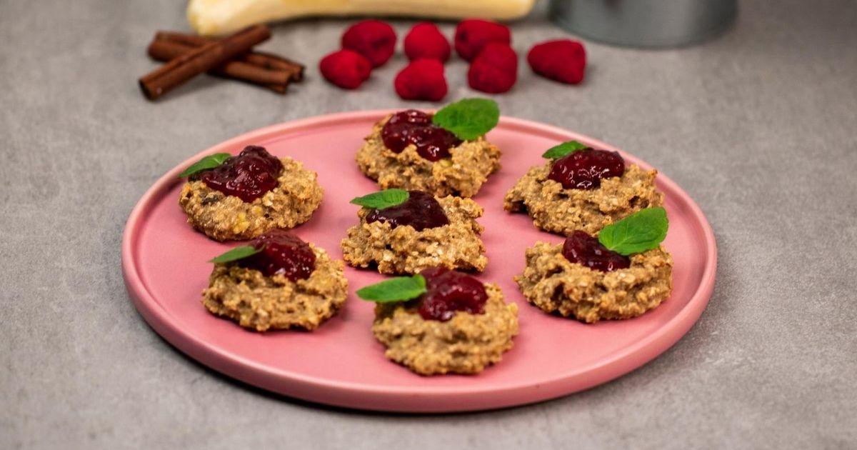 Ciasteczka owsiane dla malucha