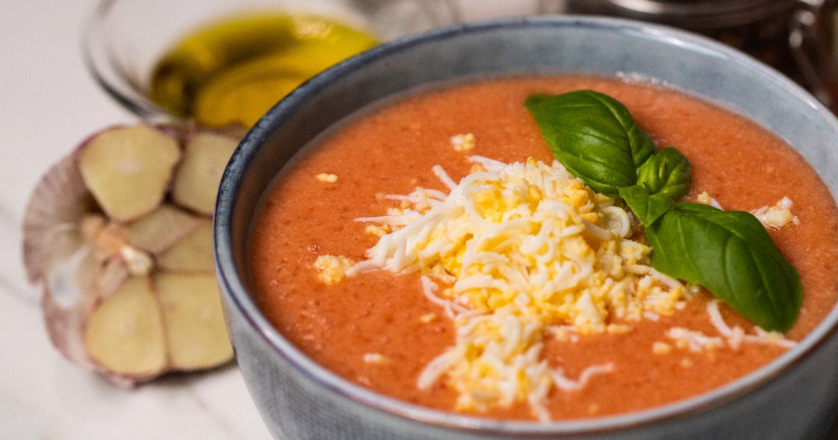 Hiszpańskie gazpacho - salmorejo