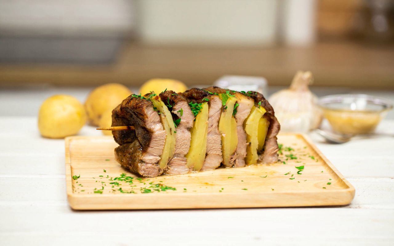 Karkówka w piwnej marynacie