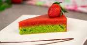 Ciasto szpinakowo-truskawkowe