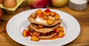 Pancakes z karmelizowanymi jabłkami