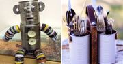 Zwykłe puszki - niezwykły efekt. 19 inspiracji na wykorzystanie metalowych opakowań!