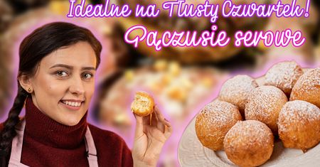 Błyskawiczne pączki serowe