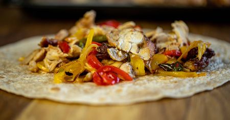 Mega kebab z 3 rodzajów mięsa