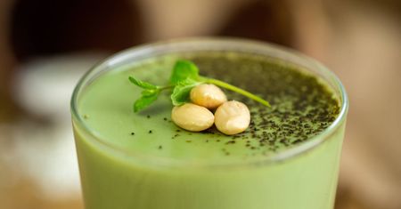 Matcha mus w fitowej wersji