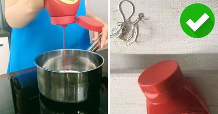 Ketchup w kuchni użyty w niestandardowy sposób