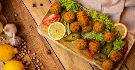 Wegetariańskie falafele