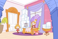 Poznajcie niezwykłą dziewczynkę i jej przyjaciela. "Księżniczka Hania i Grymasek" na antenie MiniMini+