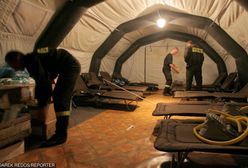 Policyjni antyterroryści śpią w namiotach. "Zimowa operacja" podczas COP24