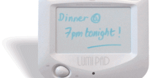 Lumipad - elektroniczny notes na lodówkę