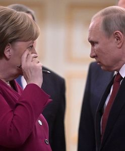 Władimir Putin przyjął Angelę Merkel. "Stała się petentką"