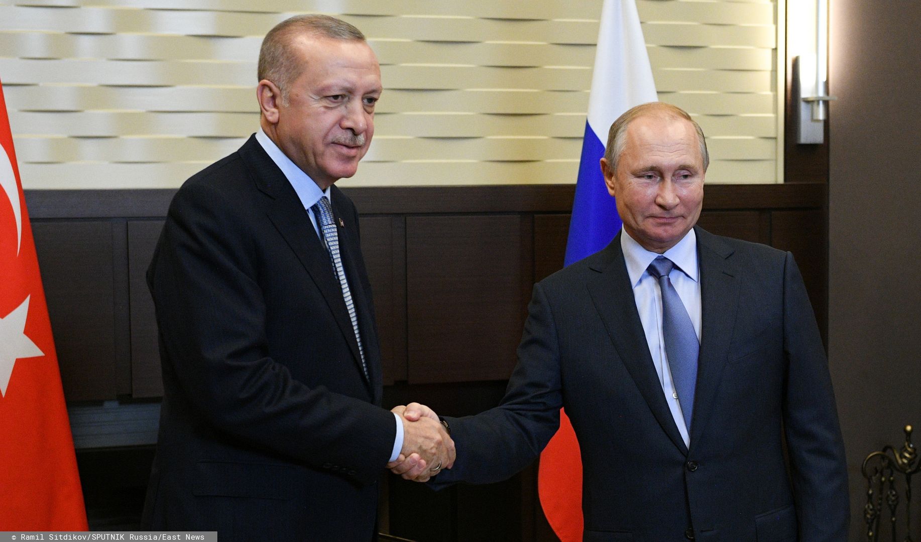 Recep Tayyip Erdogan i Władimir Putin 