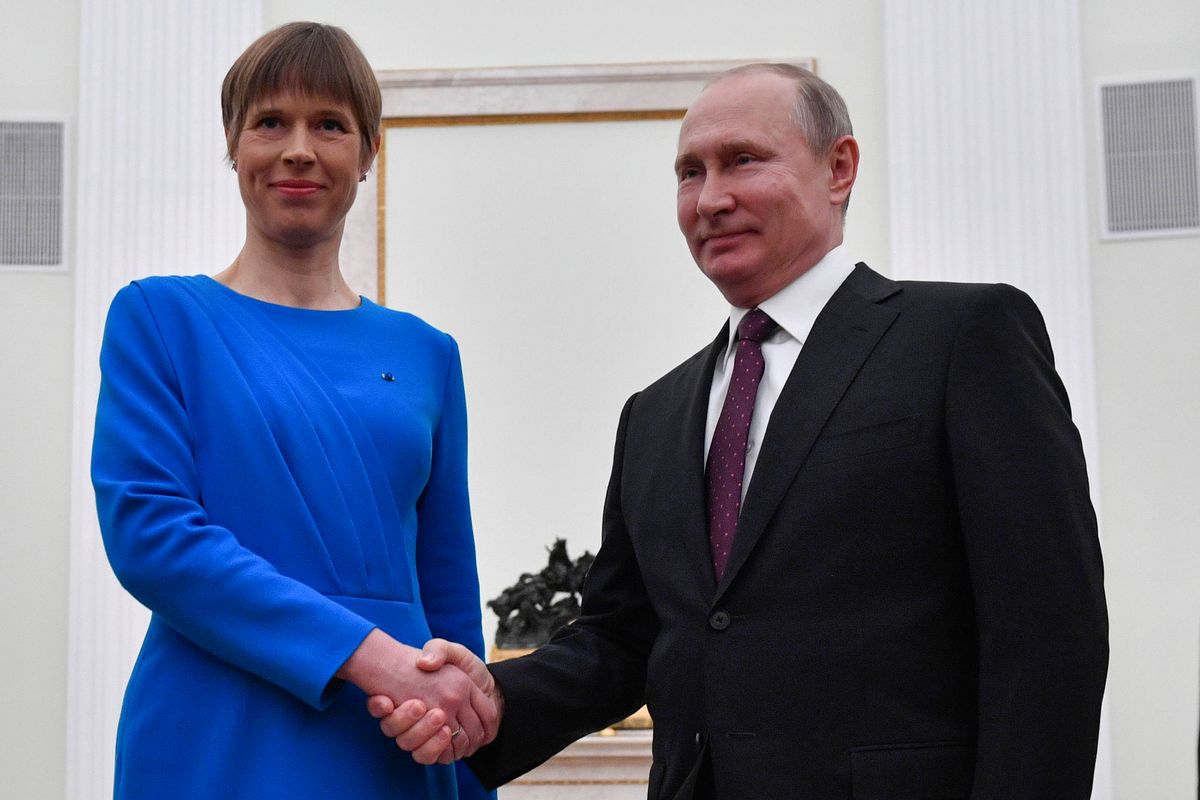 Rosja podarowała prezydent Estonii trzy prezenty. Jeden zwróciła